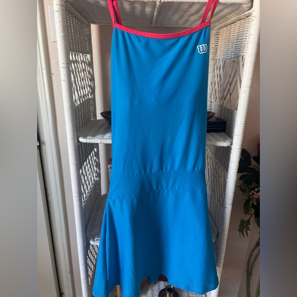 Wilson Pink and Blue Tennis Dress